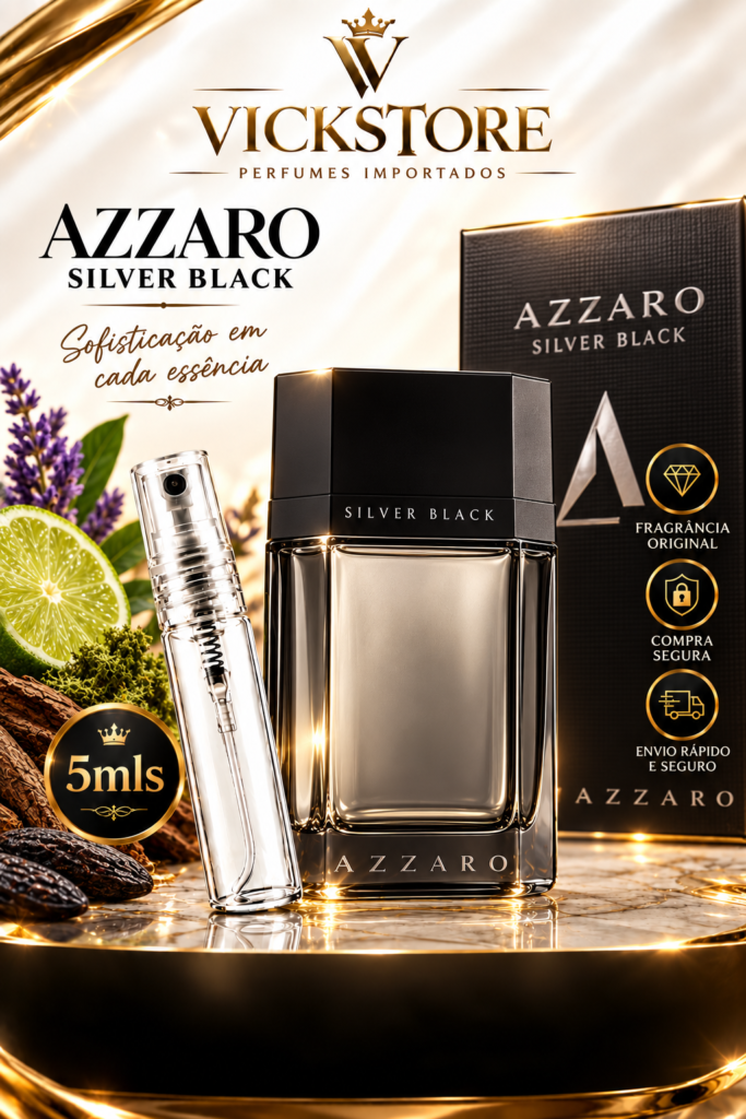 AZZARO Silver Black
