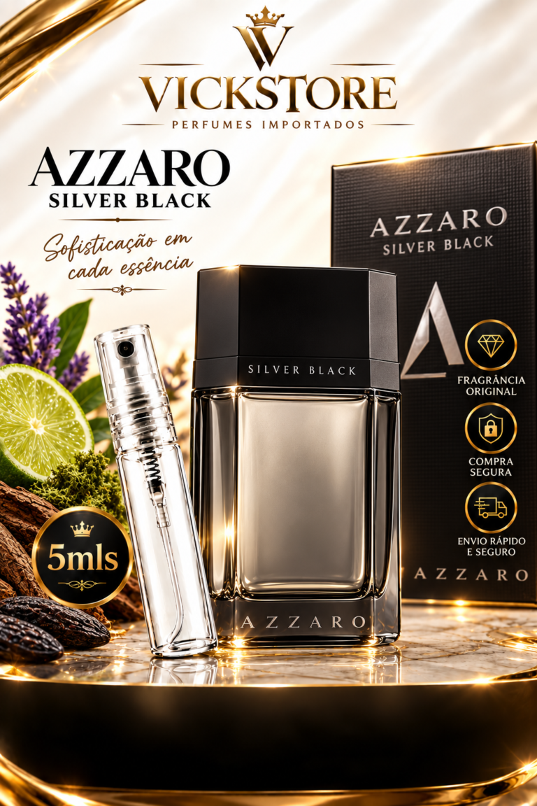 AZZARO Silver Black